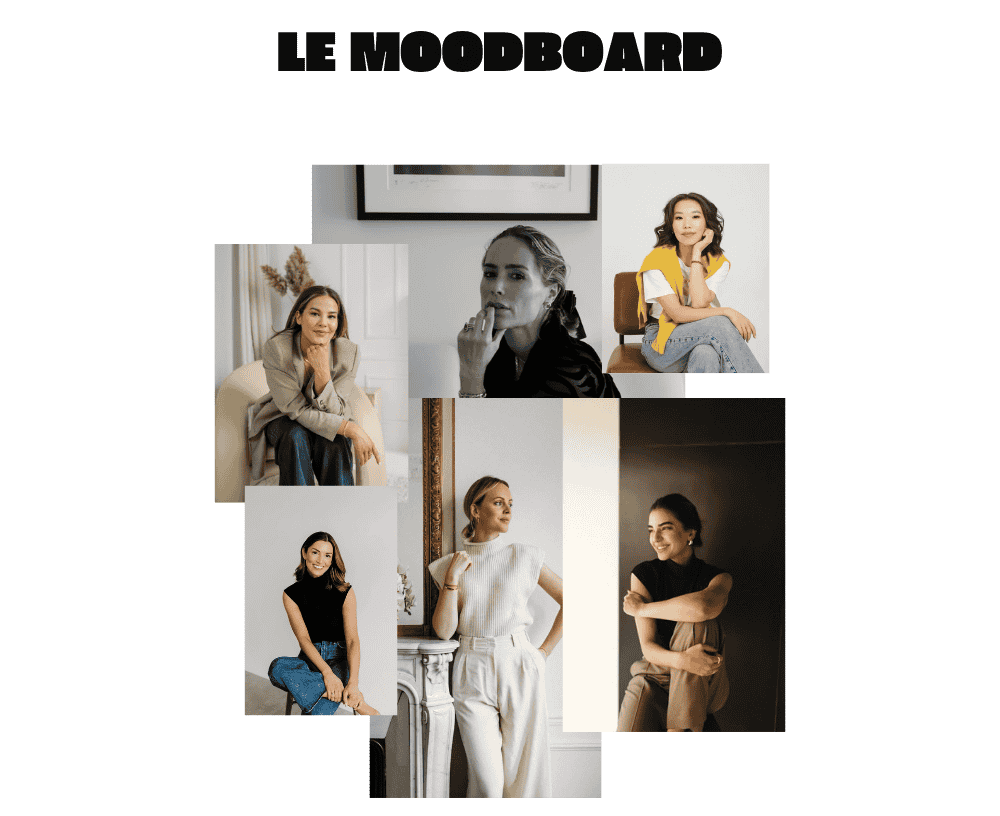 Moodboard photo fondatrices