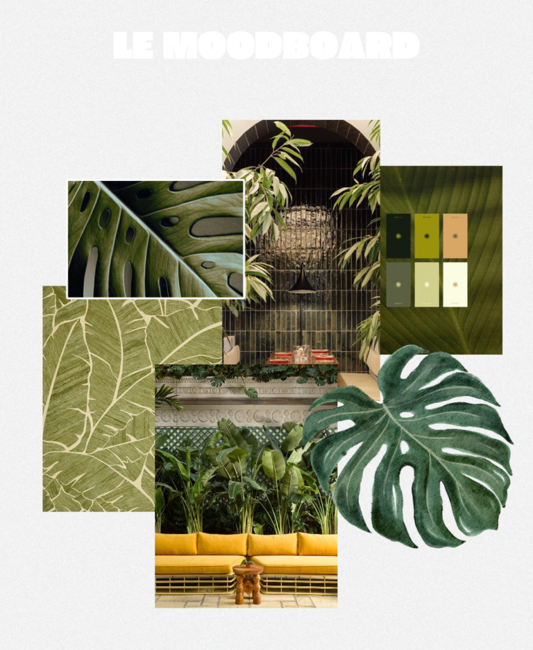 Moodboard branding la canopee