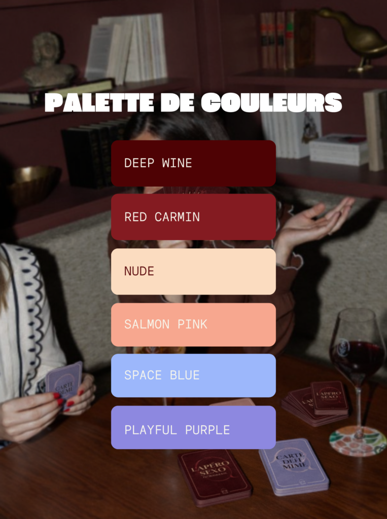 l'apero sexo identite visuelle charte graphique