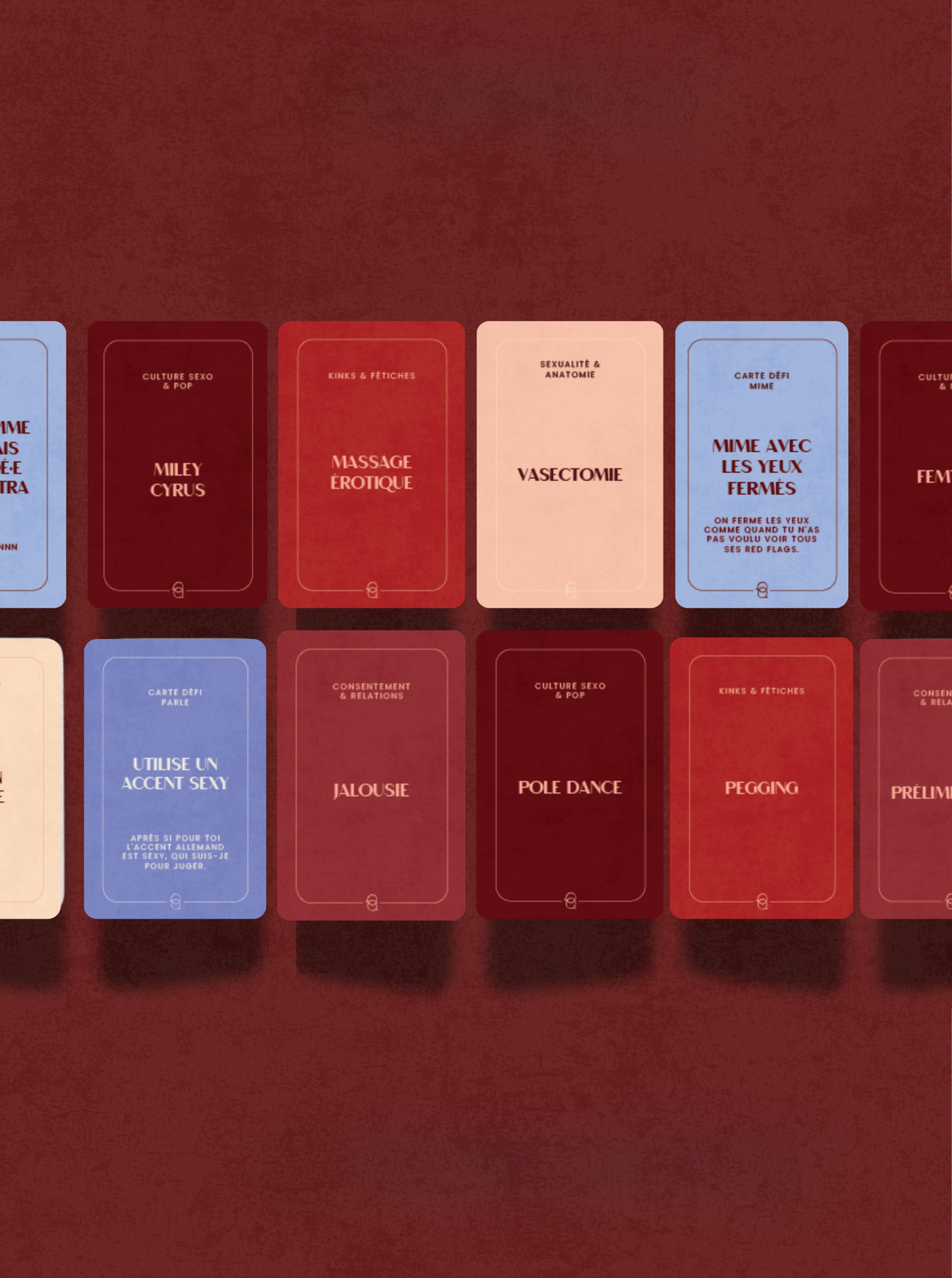 jeu de carte packaging